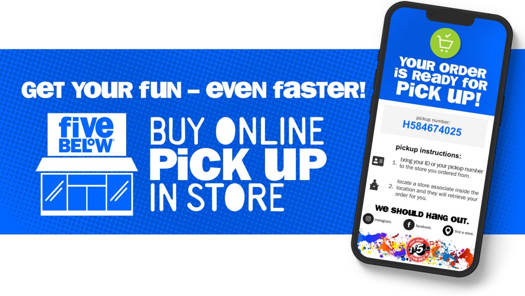 Picture of: Buy Online Free Pickup In Store  Five Below  let go & have fun