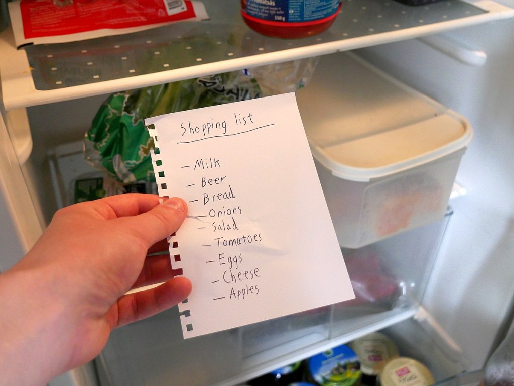 Picture of: Shopping list – Wikipedia